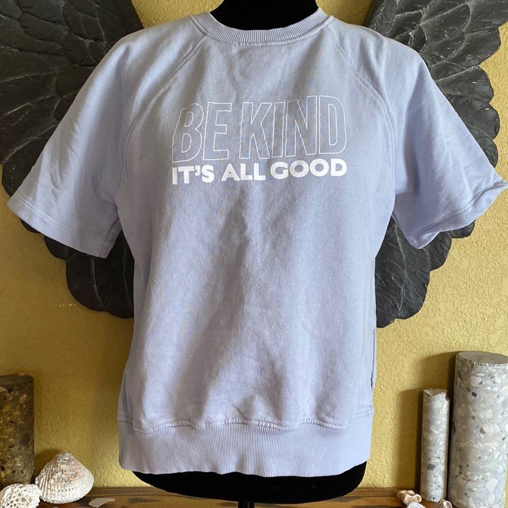 H&M Light Baby Blue Sweat Shirt Sweater